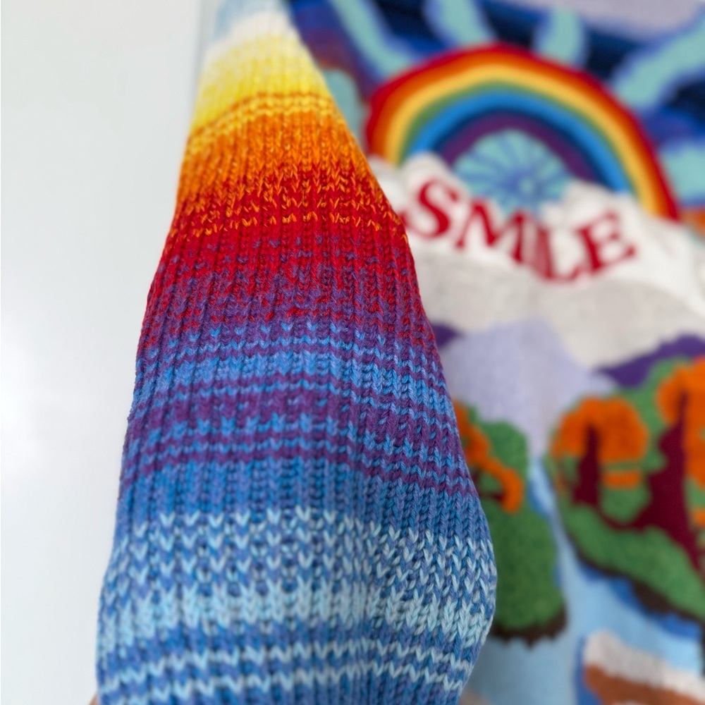 NWOT STELLA MCCARTNEY Kind intarsia wool and cotton-blend sweater 40 $1,295 - Picture 16 of 16